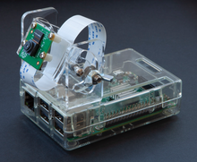 Load image into Gallery viewer, Tilt-Adjustable Mount for Raspberry Pi Camera Module
